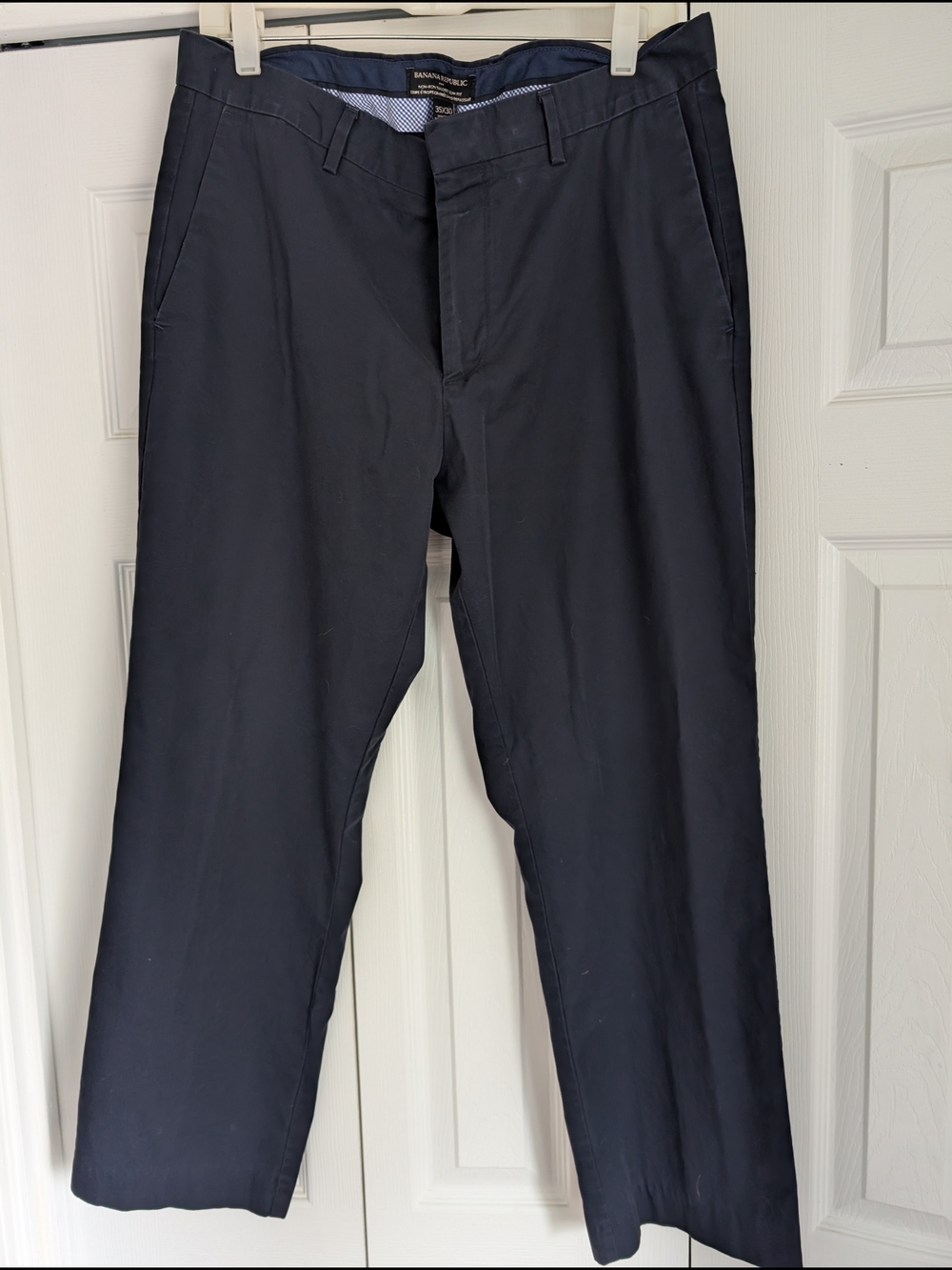 Banana Republic Men's Dark Navy Chinos